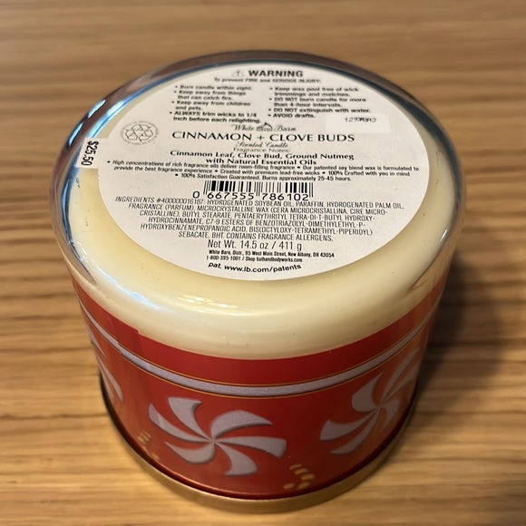 Bath & Body Works 3 Wick Candle. Cinnamon + Clove Buds. - Picture 3 of 3